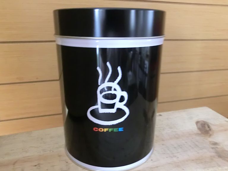 コーヒー豆保存缶